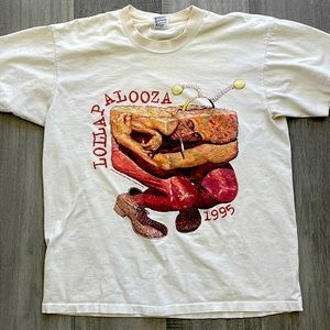 RARE LOLLAPALOOZA 1995 Festival Shirt - Vintage - Single Stitch